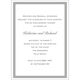 Grand Border Letterpress Invitations Image 5 of 5